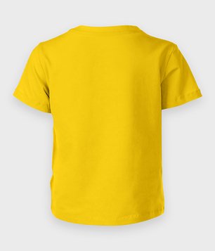 Koszulka dziecięca (bez nadruku, gładka) - żółta