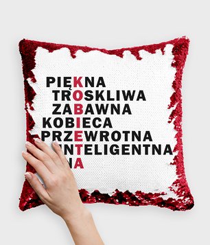 Krzyżówka kobieta red