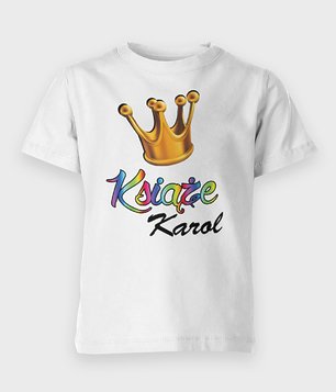 Koszulka dziecięca Książę + Imię