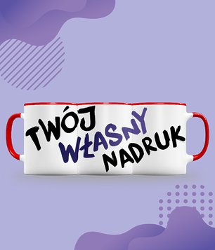 Kubek kolorowy (panorama) z własnym nadrukiem Kubek kolorowy (panorama) z własnym nadrukiem