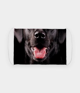 Maska na twarz fullprint Labrador