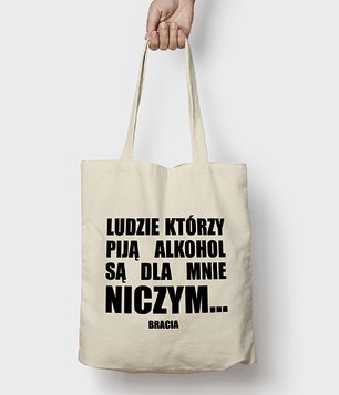 Torba Ludzie, którzy piją alkohol