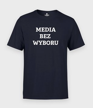 Media bez wyboru - napis