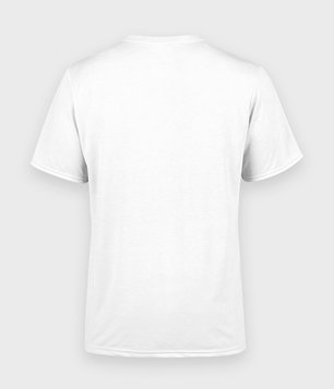 Męska koszulka (bez nadruku, gładka) - biała