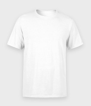 Męska koszulka (bez nadruku, gładka) - biała
