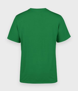 Męska koszulka (bez nadruku, gładka) - zielona