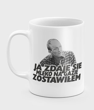 Mleko zostawiłem