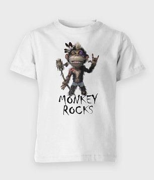 Koszulka dziecięca Monkey Rocks