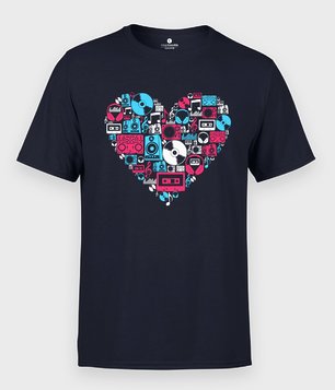 Koszulka Muzyczne Serce