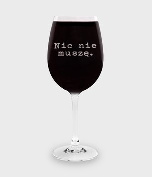 Nic nie muszę