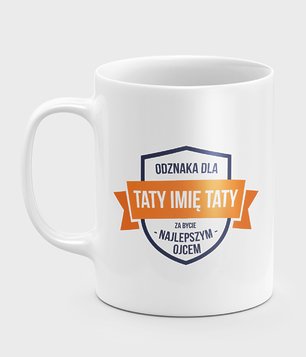 Odznaka dla taty (+ IMIĘ)