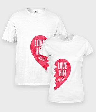 Zestaw koszulek Koszulki dla pary love walentynki Damen Kleidung Kostüme & Besonderes Love Kostüme & Besonderes 