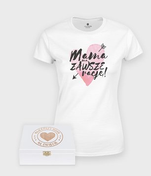 Pakiet Mama ma zawsze rację + drewniane pudełko