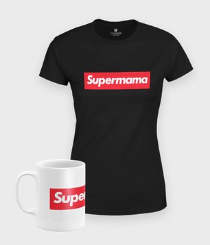 Pakiet Supermamy - Koszulka i Kubek