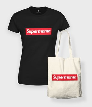 Pakiet Supermamy - Koszulka i Torba