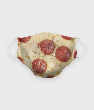 Maska na twarz premium Pizza