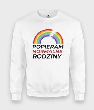 Bluza Popieram Normalne Rodziny