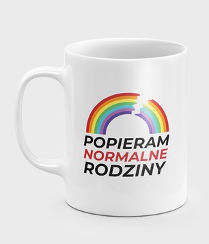 Kubek Popieram Normalne Rodziny