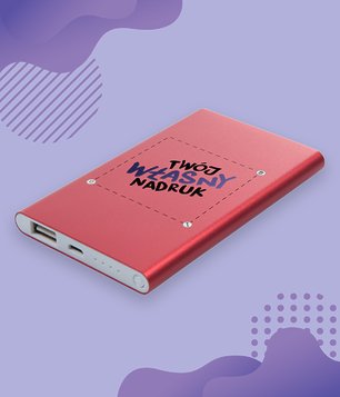 Powerbank 4000 mAh z własnym nadrukiem