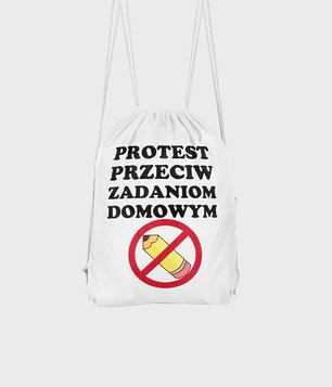 Worek Protest Przeciwko Zadaniom Domowym