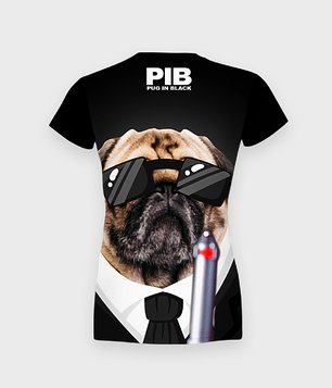 Pug in black 