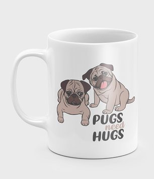 Kubek Pugs need hugs