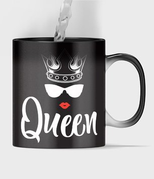Kubek magiczny Queen z Grafiką