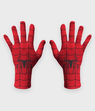 Rękawiczki higieniczne fullprint Ręce Spidermana