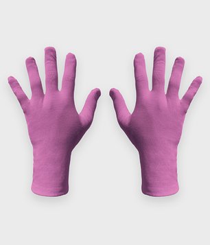 Rękawiczki higieniczne fullprint Różowe