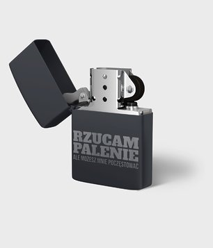 Zapalniczka benzynowa Rzucam palenie