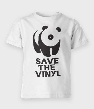 Koszulka dziecięca Save the vinyl