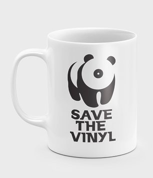 Kubek Save the vinyl 