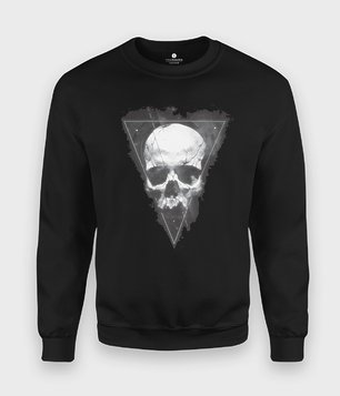 Skull in triangle