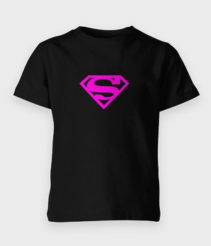 Koszulka dziecięca Superwomen pink