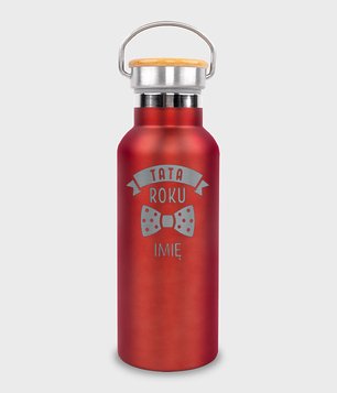 Tata roku + Personalizacja Czerwone Tata roku + Personalizacja Czerwone