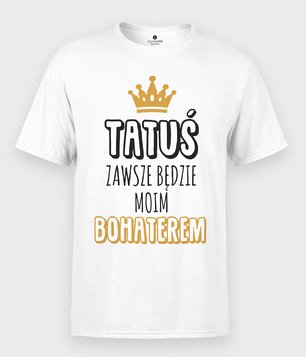 Koszulka Tatuś bohaterem