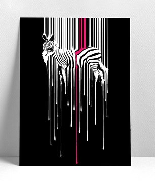 Topniejąca zebra