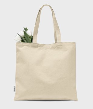 Torba bawełniana premium (bez nadruku, gładka) - naturalna Torba bawełniana premium (bez nadruku, gładka) - naturalna