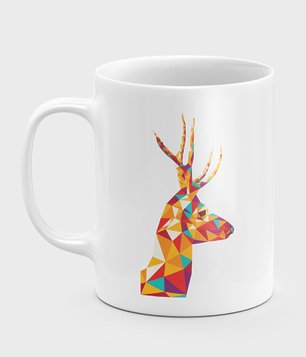 Kubek Triangle Deer 2  