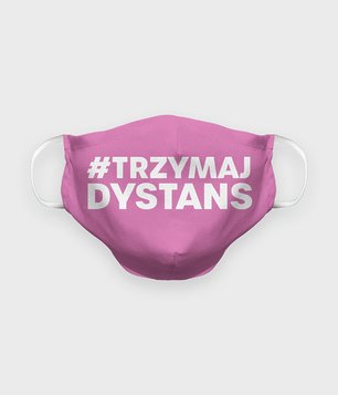 Trzymaj dystans różowa