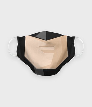 Maska na twarz premium Twarz Batmana