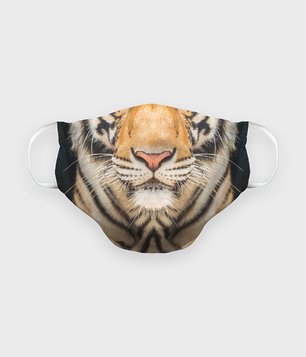 Maska na twarz premium Tygrys