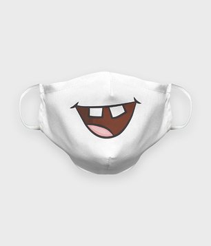 Maska na twarz premium Uśmiech 3