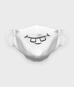 Maska na twarz premium Uśmiech 4