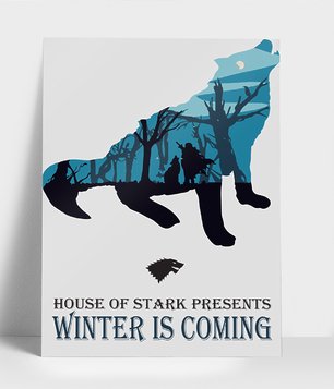 Plakat Winter is coming