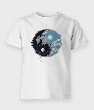 Koszulka dziecięca Yin Yang Smok