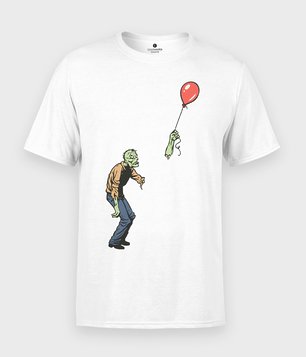 Zombie with baloon