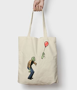 Zombie with baloon