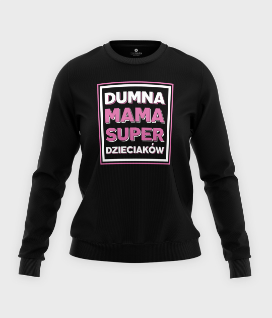 Bluza klasyczna damska Dumna mama 3