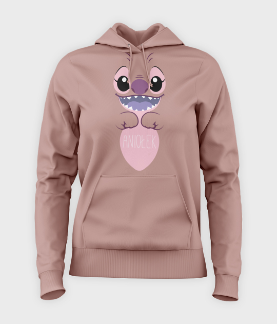 Bluza damska z kapturem Jego Aniołek